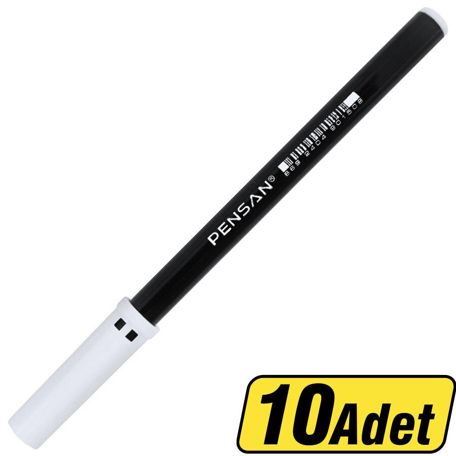 PENSAN İNCE UÇLU KOLİ KALEMİ SİYAH